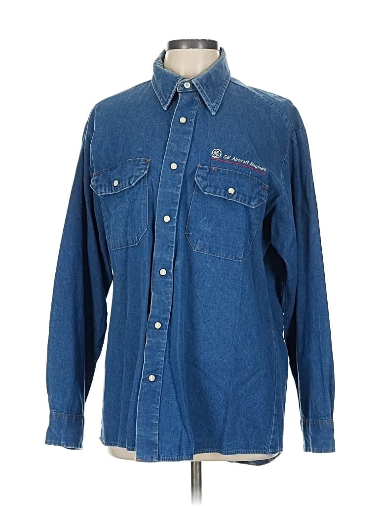 Pre-owned Assorted Brands Denim Jacket In Blue