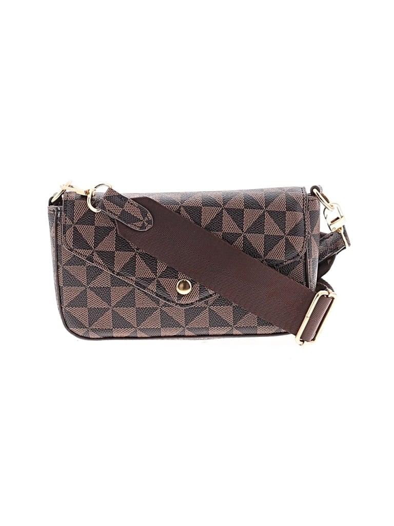 Pre-owned Unbranded Crossbody Bag In Brown