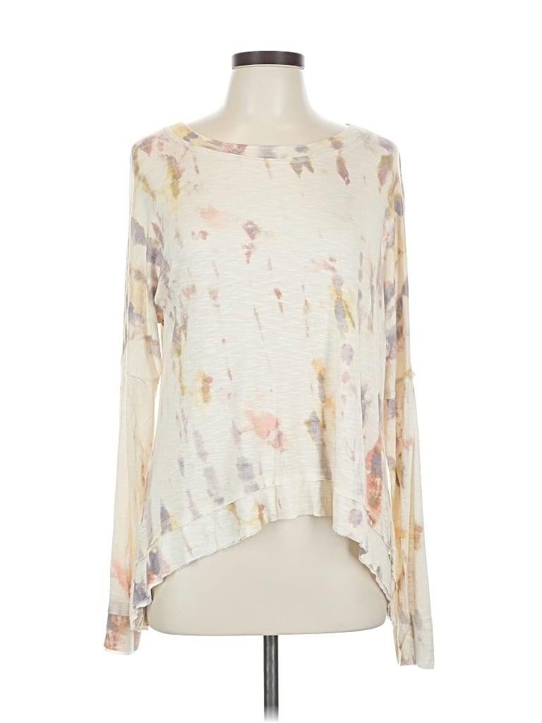 Pre-owned True Craft Long Sleeve Blouse In White
