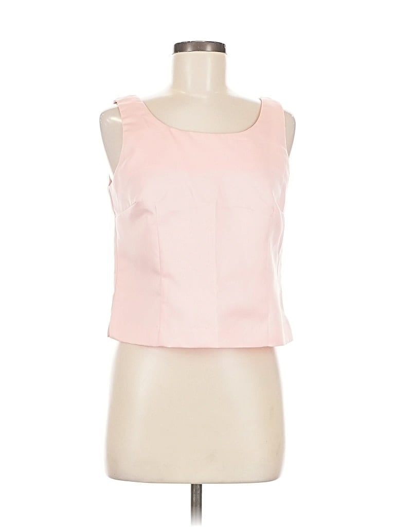 Pre-owned Jessica Howard Sleeveless Blouse In Pink