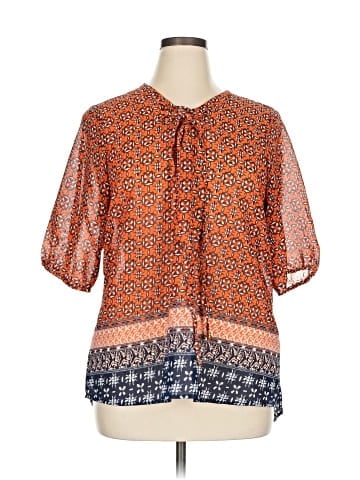 Claudia Richard 3/4 Sleeve Blouse (view 1)