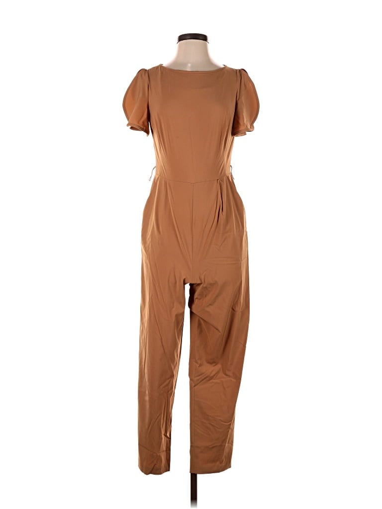 Pre-owned Calvin Klein Jumpsuit In Brown