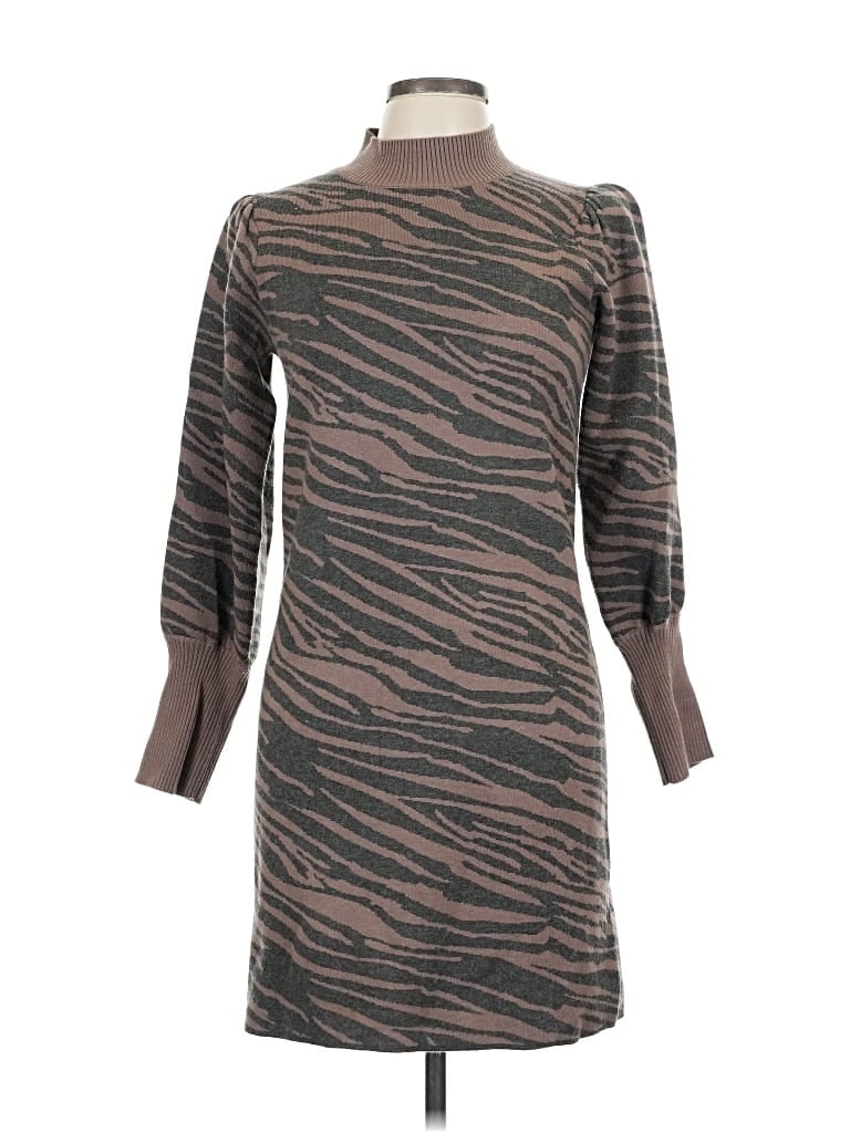 Pre-owned Heartloom Casual Dress In Brown