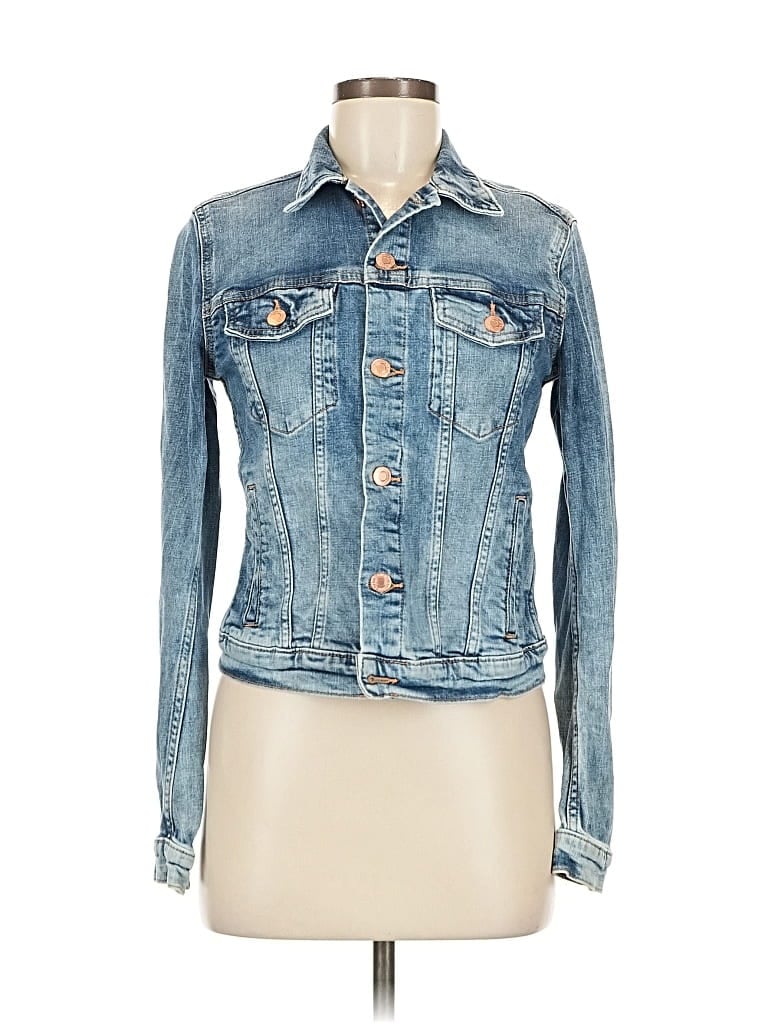 Pre-owned &denim By H&m Denim Jacket In Blue