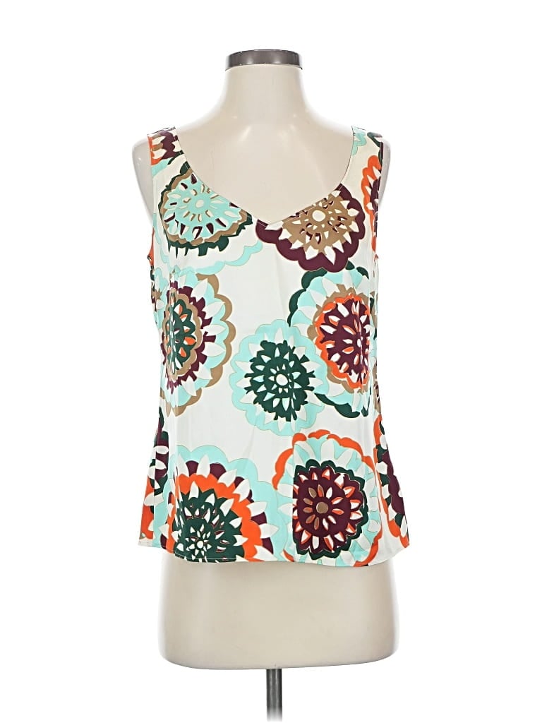 Pre-owned Escada Sleeveless Blouse In Blue