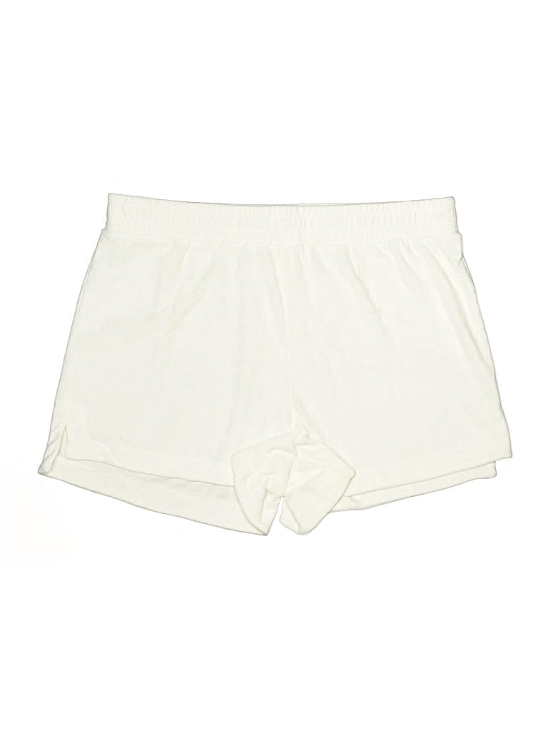 Pre-owned C&c California Athletic Shorts In White