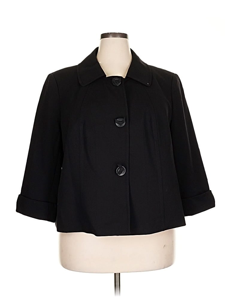 Pre-owned Tahari By Asl Coat In Black