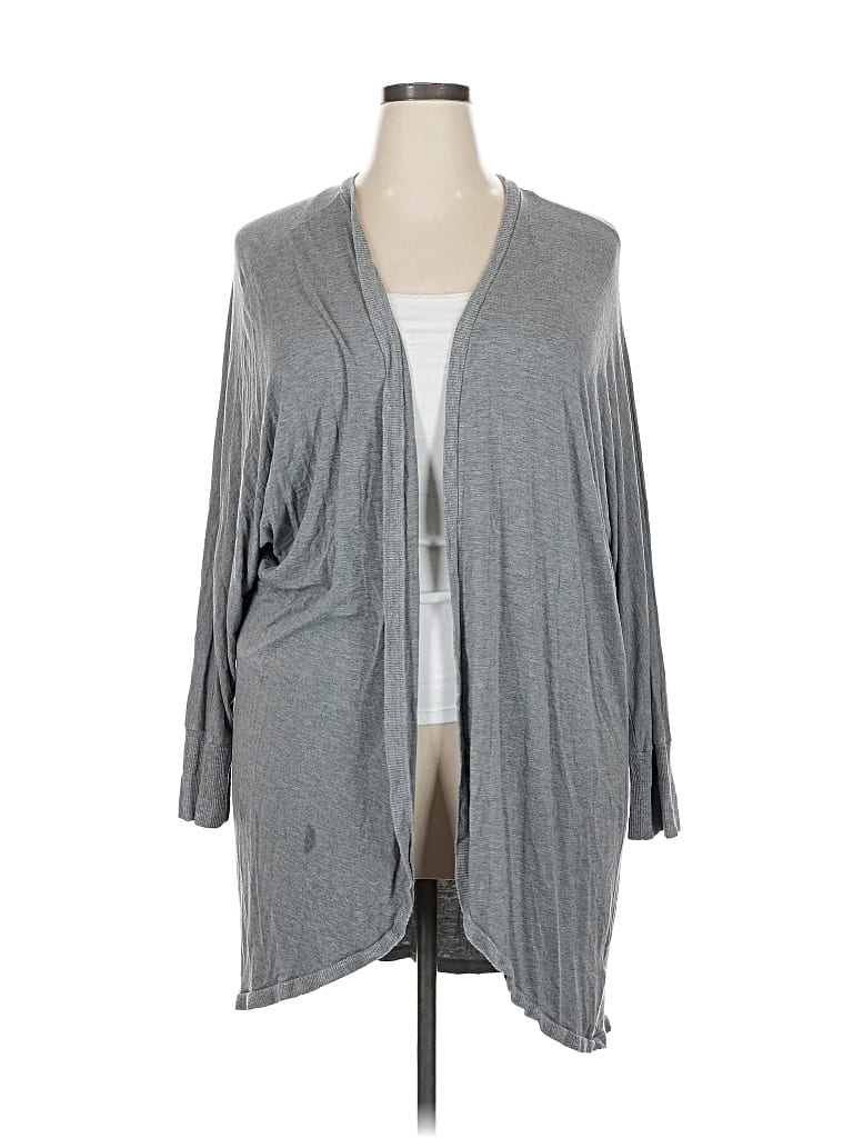 Pre-owned Torrid Cardigan Sweater In Gray