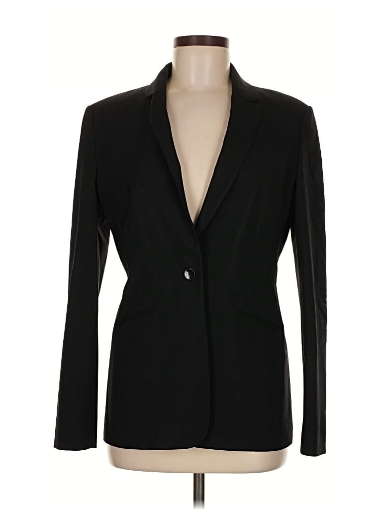 Pre-owned Boss By Hugo Boss Wool Blazer Jacket In Black