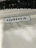 Florencia 100% Polyester Ivory White Long Sleeve Blouse Size 2 - photo 7
