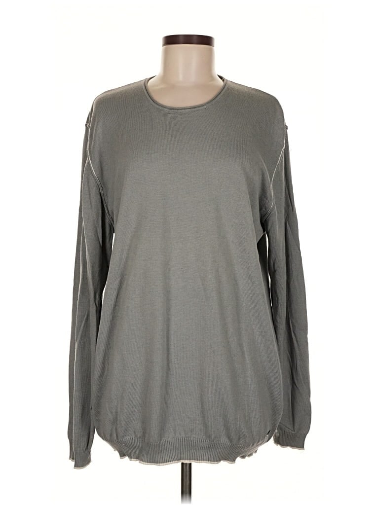 Pre-owned Assorted Brands Pullover Sweater In Gray