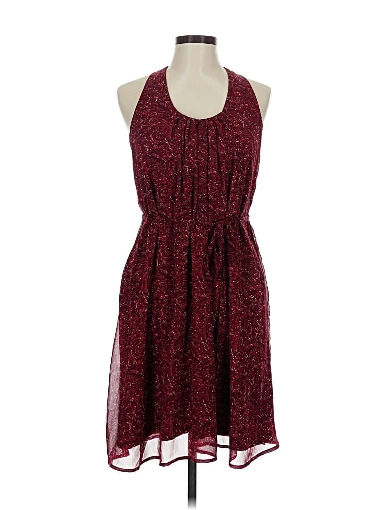 Pre-owned Converse One Star Casual Dress In Burgundy