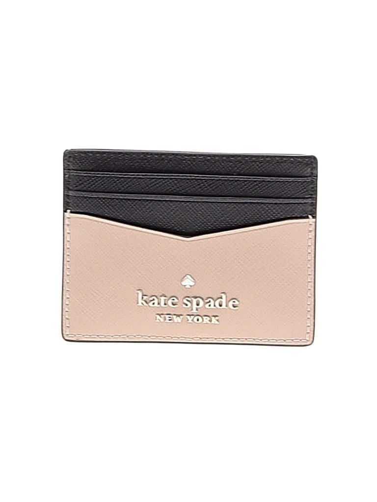 Pre-owned Kate Spade New York Leather Card Holder In Brown