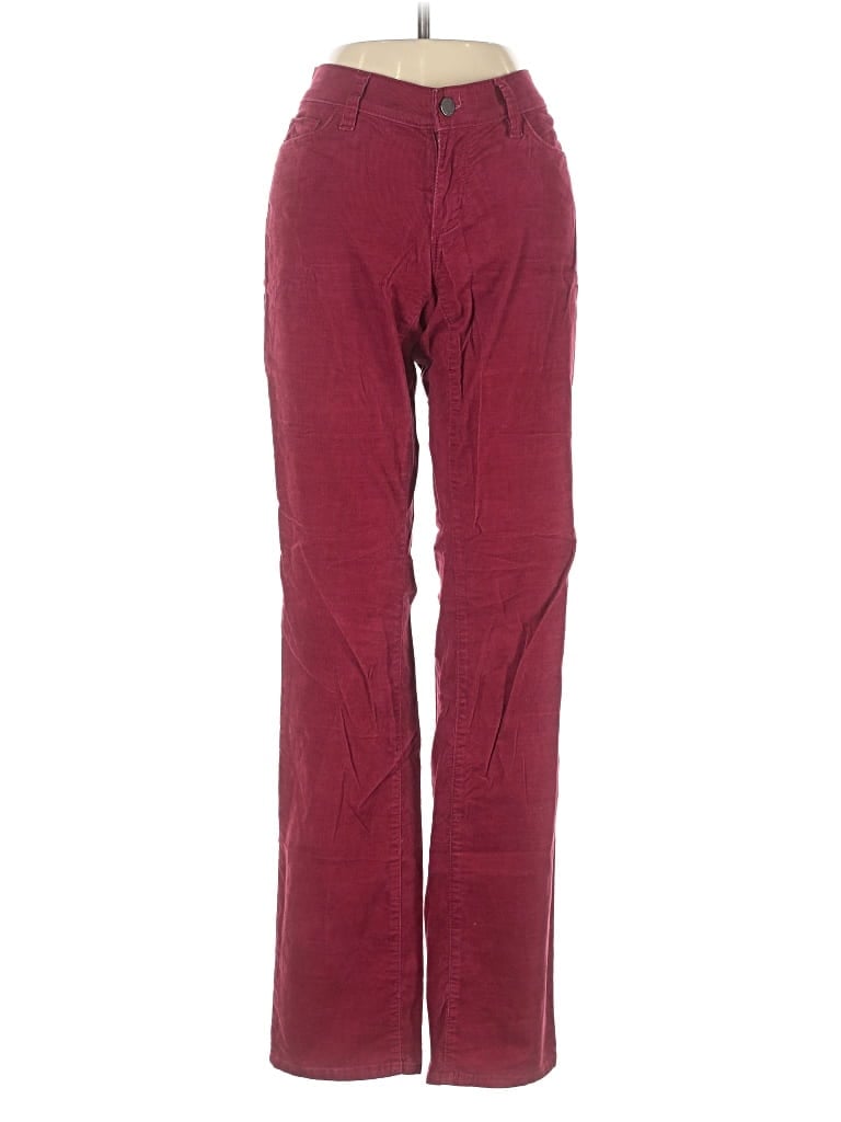 Pre-owned Ann Taylor Casual Pants In Burgundy