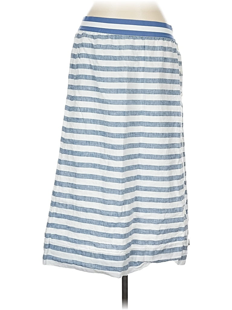 Pre-owned Jjill Casual Skirt In Blue