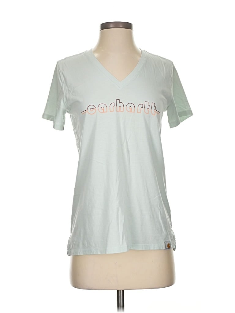 Pre-owned Carhartt Short Sleeve T-shirt In Green