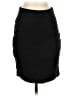 Express Solid Black Formal Skirt Size 0 - photo 1
