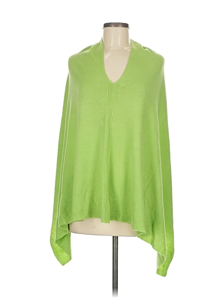 Pre-owned Unbranded Poncho In Green