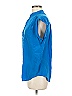 Reiss Blue Short Sleeve Blouse Size 6 - photo 5