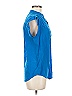 Reiss Blue Short Sleeve Blouse Size 6 - photo 4