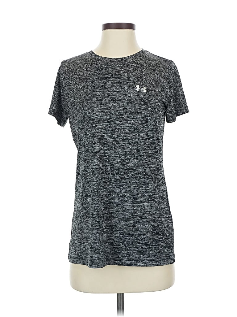 Pre-owned Under Armour Active T-shirt In Gray