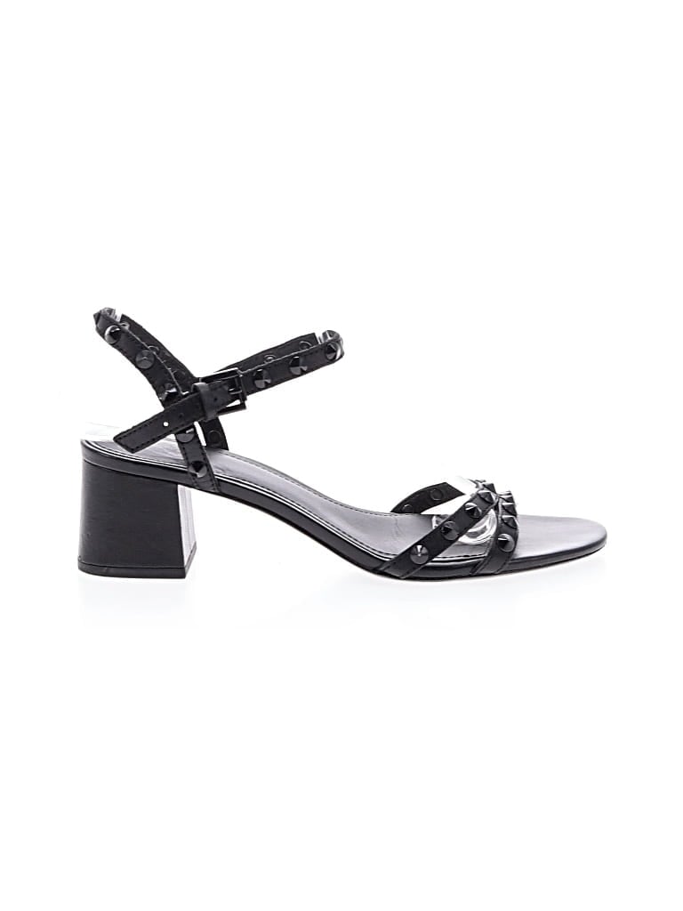 Pre-owned Ash Sandals In Black