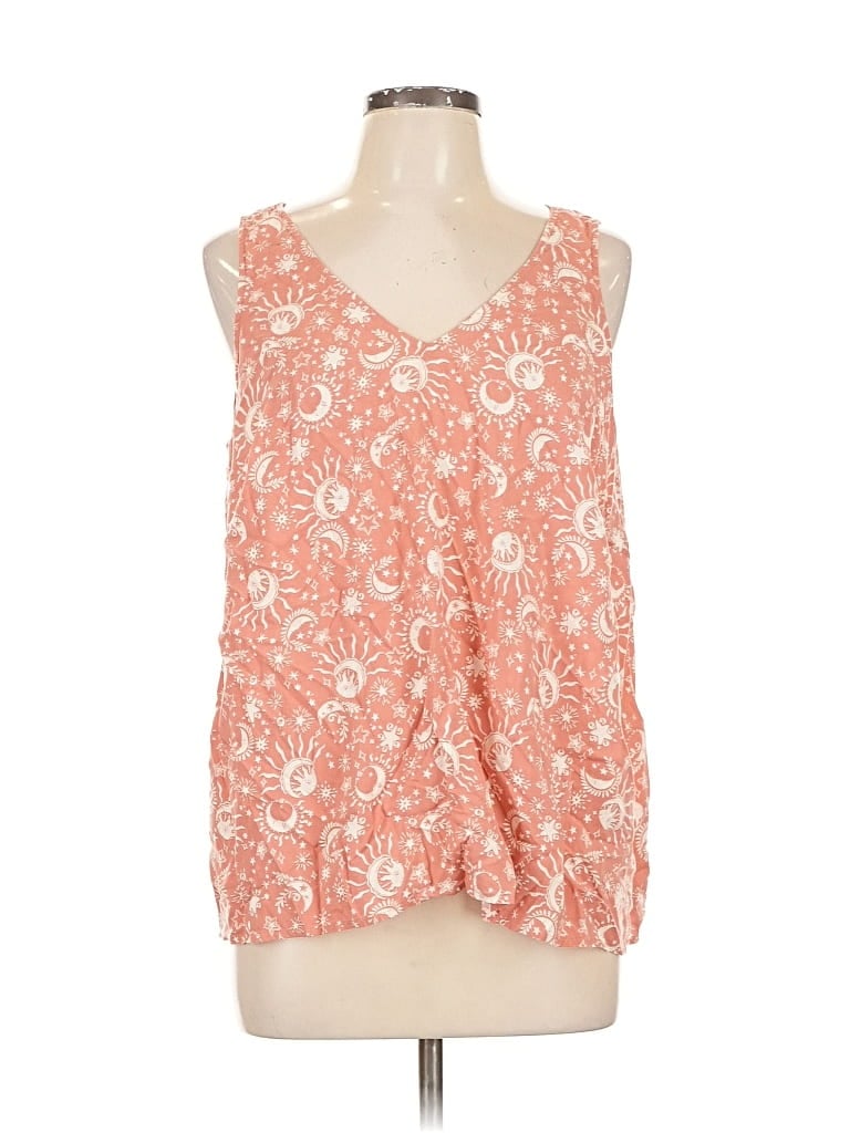 Pre-owned Torrid Sleeveless Blouse In Orange