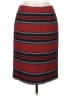 Worth New York Stripes Red Casual Skirt Size 6 - photo 1