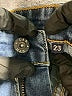 Carmar Hearts Blue Jeans Size 23 waist - photo 7