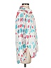 Aqua 100% Rayon Hearts Ivory 3/4 Sleeve Blouse Size S - photo 4