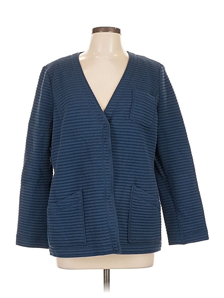 Pre-owned Worth New York Blazer Jacket In Blue