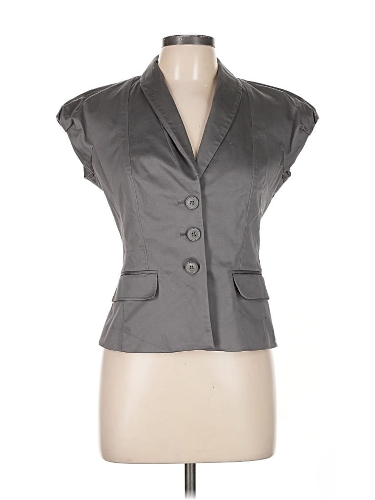 Pre-owned Rachel Zoe Tjx Vest In Gray
