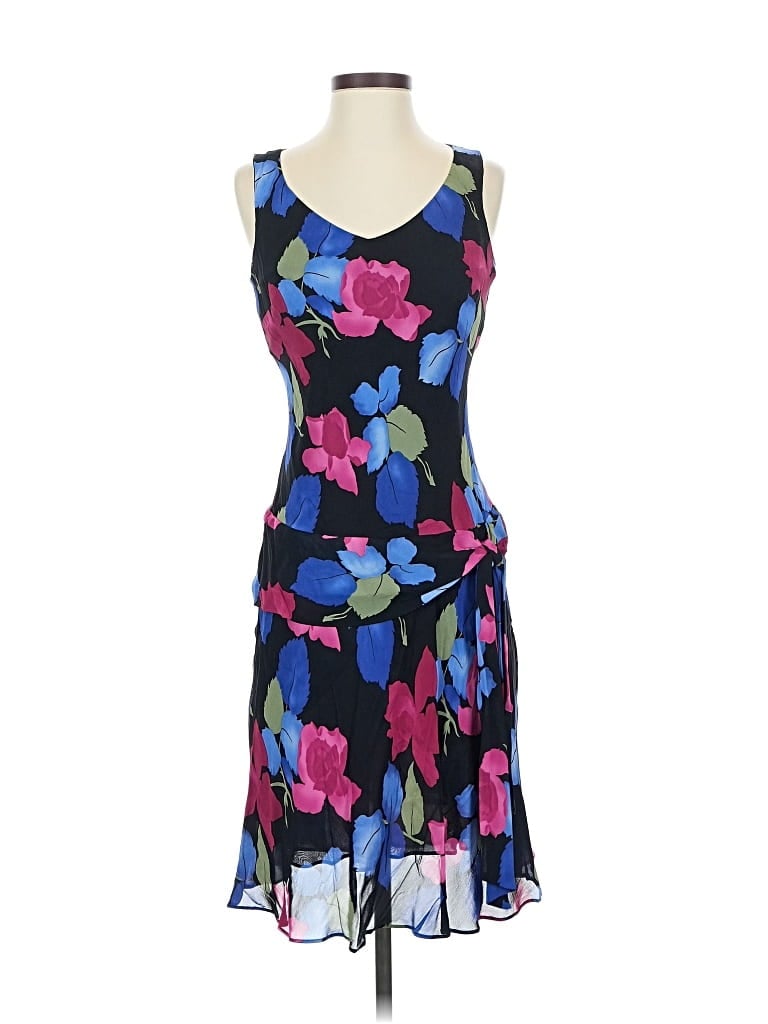 Pre-owned Evan Picone Cocktail Dress In Black