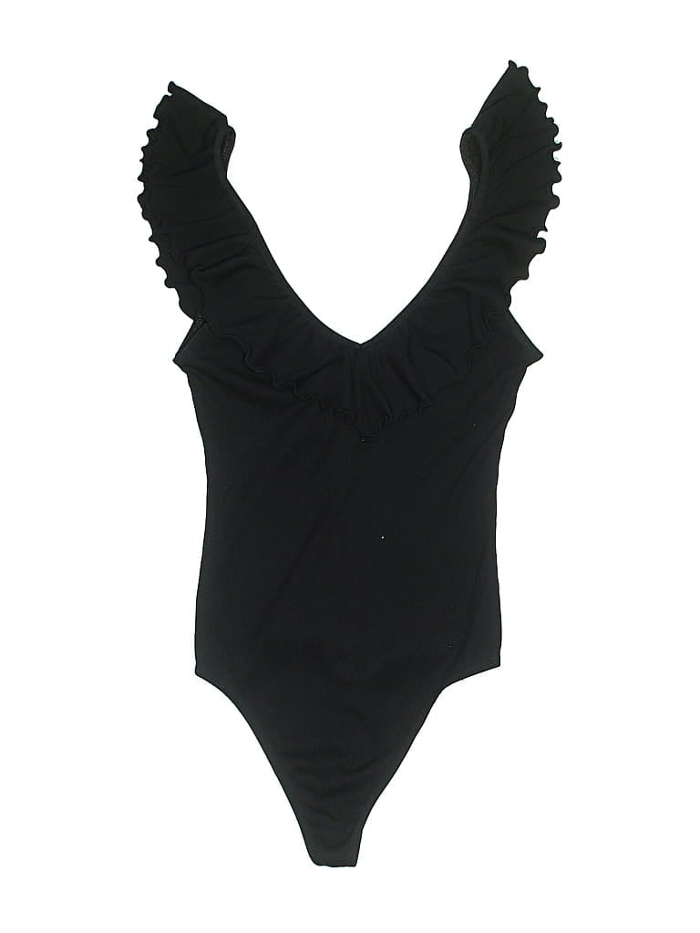 Pre-owned Wilfred Bodysuit In Black