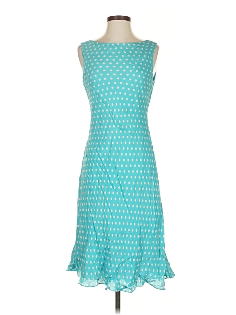 Pre-owned Jones New York Signature Cocktail Dress In Blue