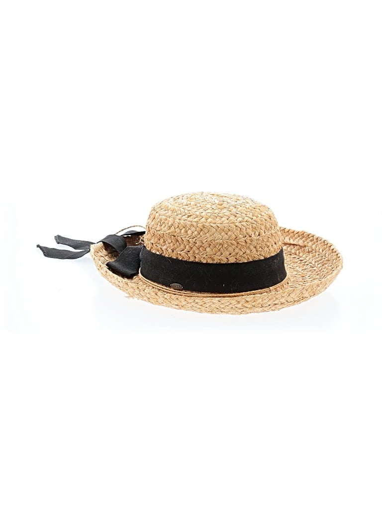 Pre-owned Assorted Brands Sun Hat In Brown