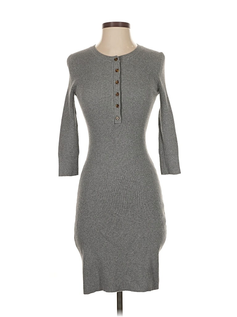 Pre-owned Moda International Casual Dress In Gray