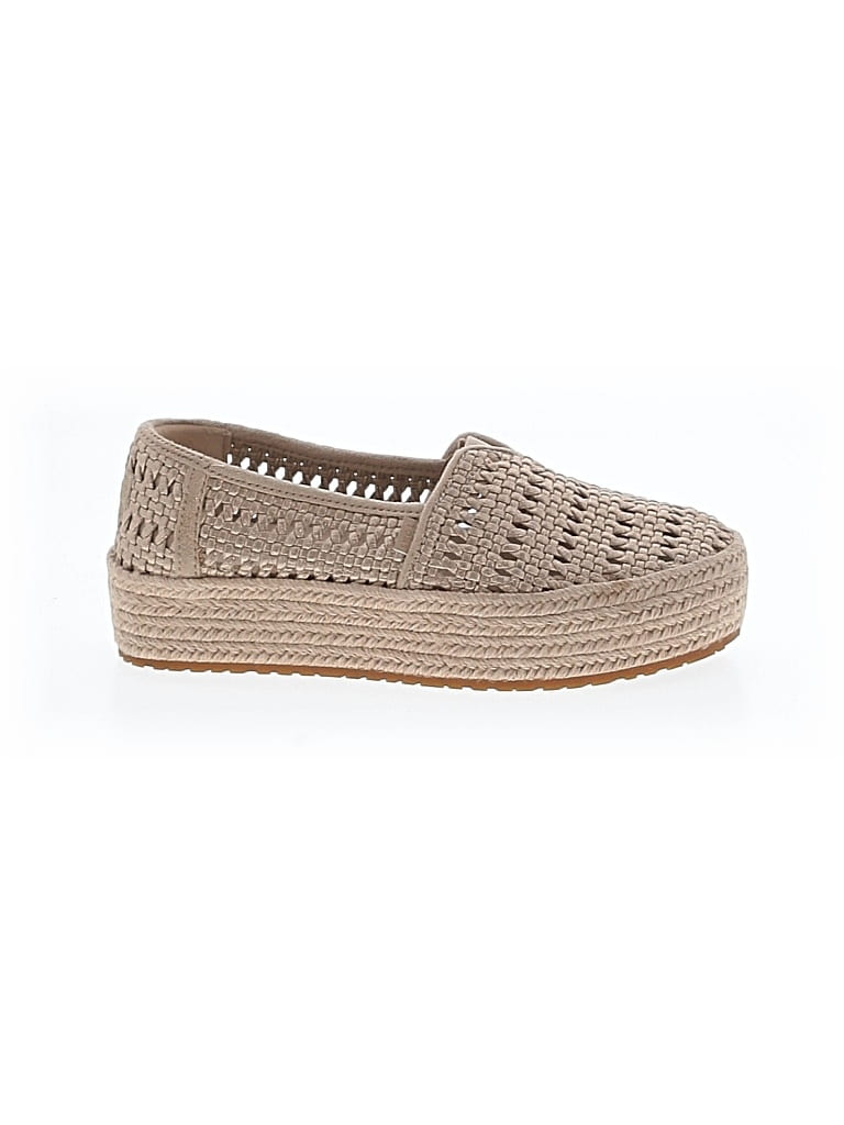 Pre-owned Toms Flats In Gold