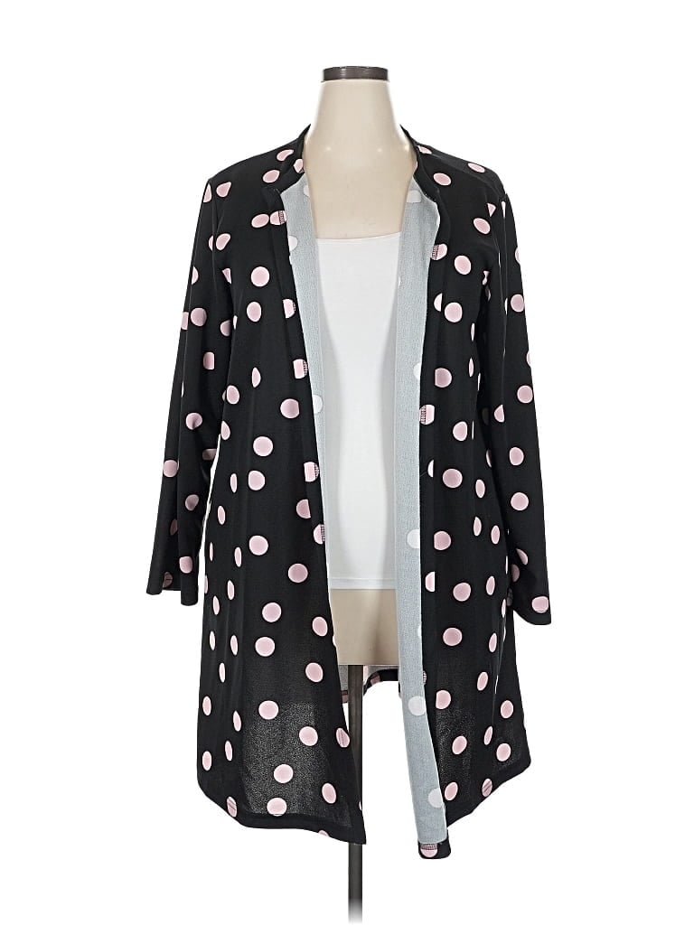 Pre-owned Unbranded Kimono In Black