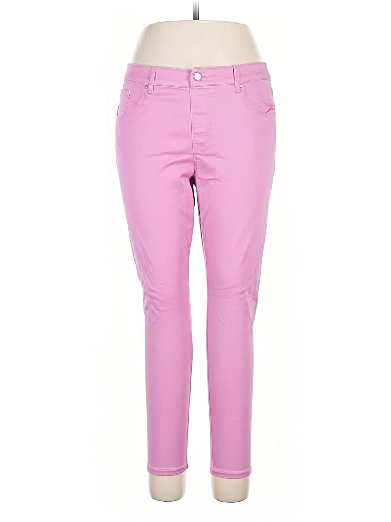 Pre-owned G By Giuliana Rancic Jeggings In Pink