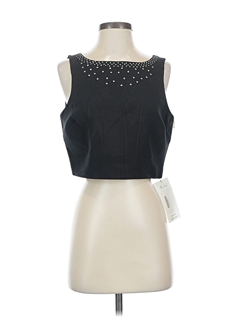 Pre-owned Loveshackfancy Sleeveless Blouse In Black