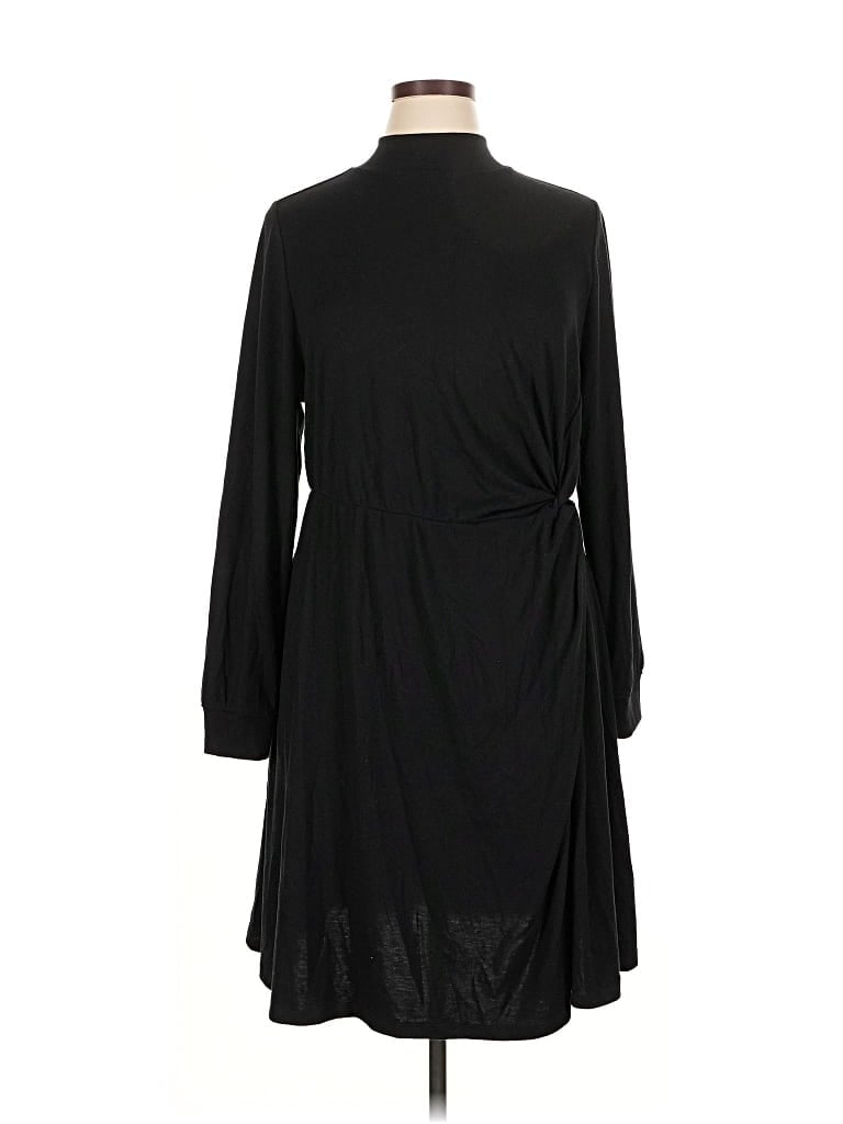 Ava & Viv Casual Dress In Black