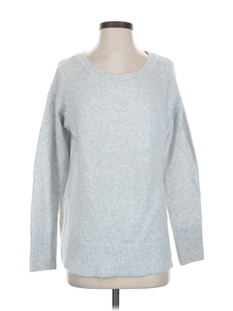 Pre-owned Ellen Tracy Pullover Sweater In Silver