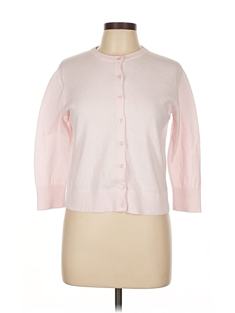 GAP OUTLET Pre-owned 3/4 Sleeve Button Down Shirt In Pink