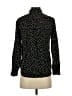 Uniqlo 100% Rayon Polka Dots Black Long Sleeve Blouse Size XS - photo 2