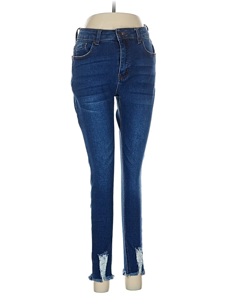 Pre-owned Bamboo Jeans In Blue