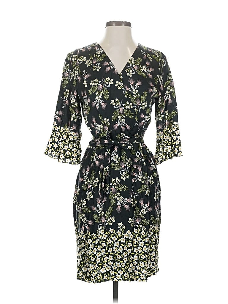 Pre-owned Slate & Willow Casual Dress In Green