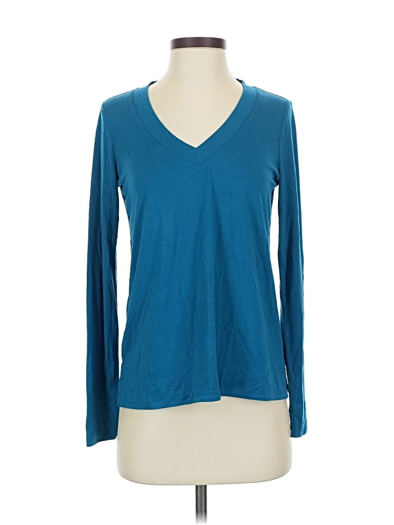 Pre-owned Tommy Bahama Long Sleeve T-shirt In Blue