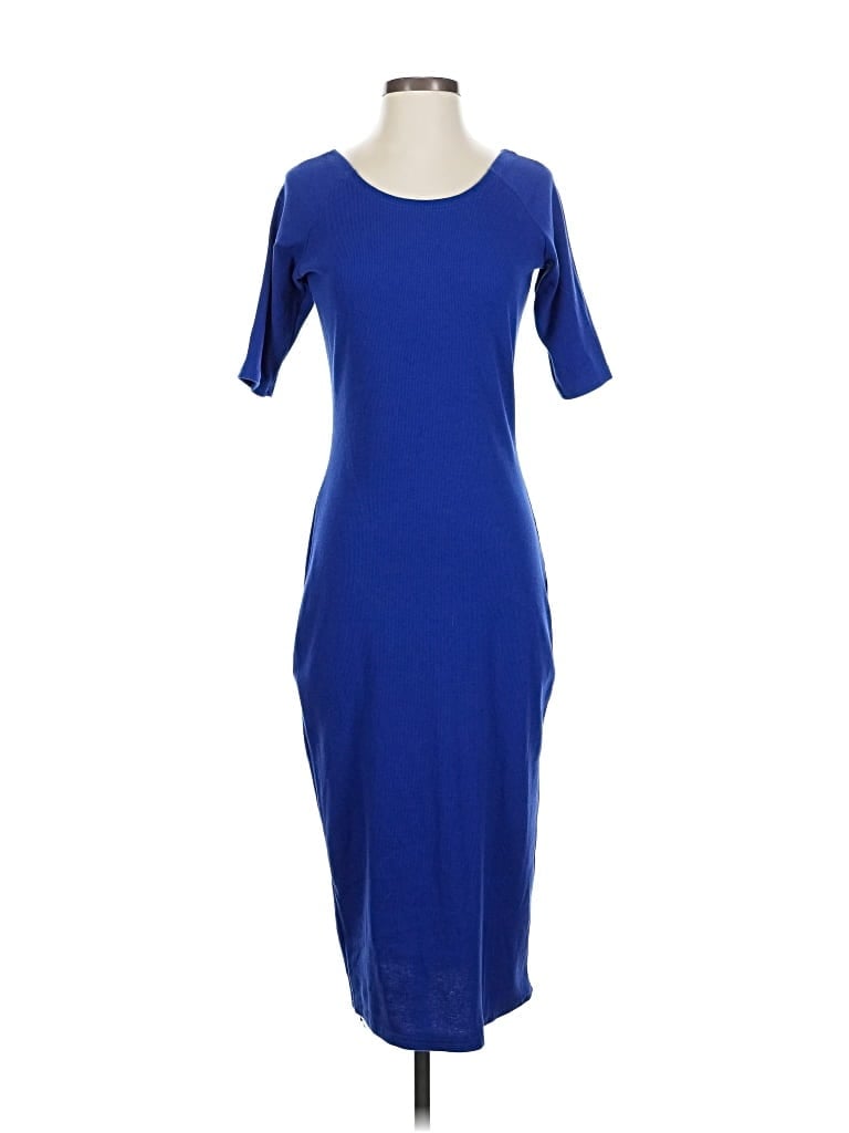 Pre-owned Tory Burch Casual Dress In Blue