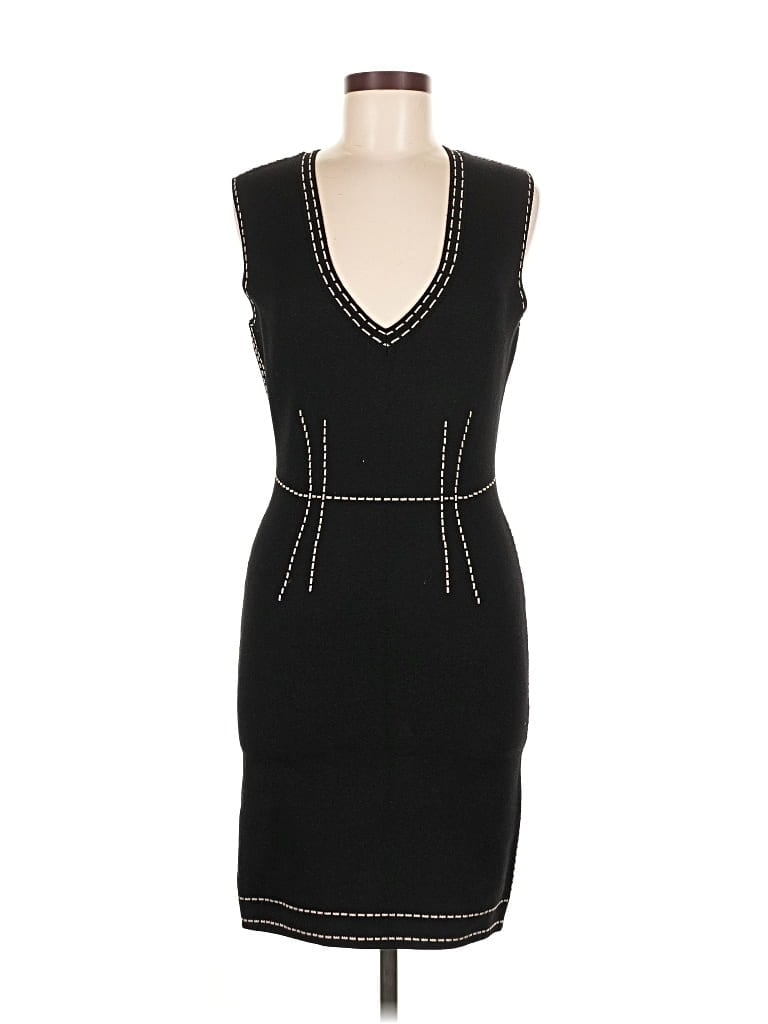 Pre-owned Bcbgmaxazria Cocktail Dress In Black